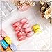 Sherr 24 Pcs Macaron Boxes Clear Plastic Macaron Storage Containers Macaroon Packaging Display Trays for Cookie, Wedding, Party Gifts