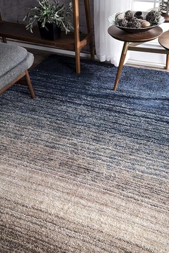 Image of Carpet for Hall | Carpet for Living Room |10X14 FEET Rugs for Bedroom | Carpet | Rug for Living Room | Carpet & Rugs for Home Decor | Carpet for Bedroom Floor (Blue Multi)