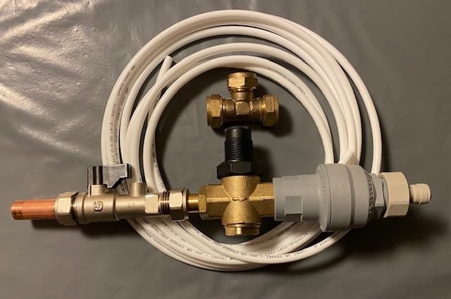 Kit d'installation de refroidisseur d'eau secteur Cool Products complet avec double clapet
