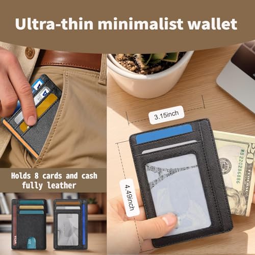 Men's Gifts Box Set - Best Wishes Grooming & Daily Essentials Kit and Insulated Tumbler, Leather Wallet, Manicure Set, Keychain , Perfect for Birthdays, Holiday Gifts,Anniversaries, Father's Day - Image 5