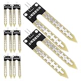 DOITOOL 8 Stück Teiliges Bodenfeuchtemessgerät mit Kapazitivem Feuchtigkeitssensor Präzises Gartentool zur Echtzeit messung der Pflanzenerdefeuchtigkeit für Landwirtschaft und