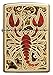 Zippo Crustacean Design Pocket Lighter, High Polish Brass, One Size