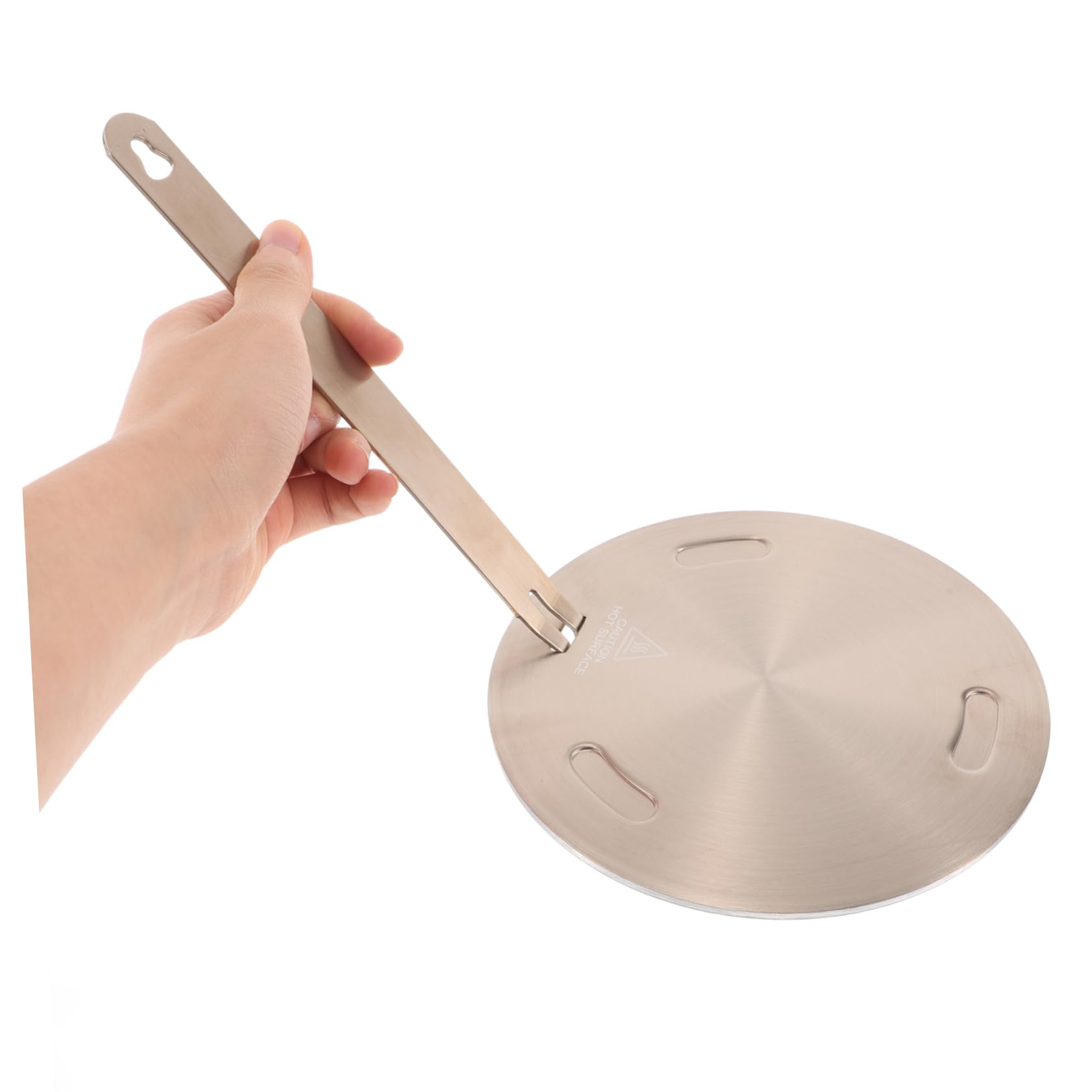 Difusor de Calor para Cocinas de Gas de Acero Inoxidable y Aleación de Aluminio, Placa Metálica para Estufa Función de Difusión Térmica y Ahorro