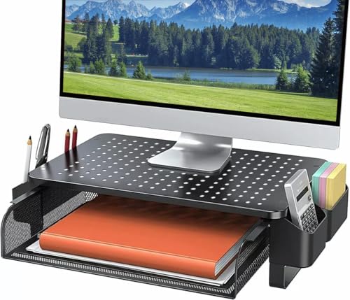 Catálogo para Comprar On-line Base para Escritorio - los más vendidos. 45 Soportes de Monitor de Computadora, Base para el Monitor Ventilada de Metal, Soporte Universal para Televisión de Escritorio, Computadora o Impresora, Negro