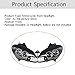 waltyotur Motorcycle Front Headlight Headlamp Replacement for Yamaha YZF R6 2003-2005 & R6S 2006-2009