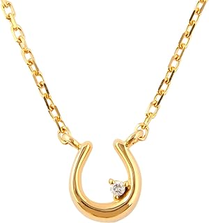 [ジュエッテ] [ディアマンティーニ] ホースシュー ダイヤモンド ネックレス 069458-069459 FREE イエローゴールド
