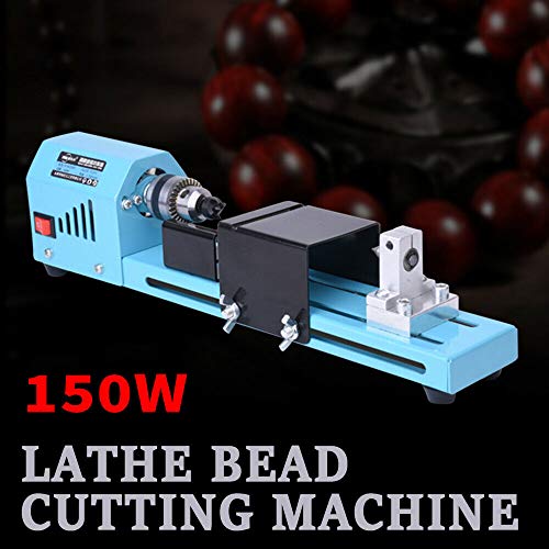 DENESTUS Mini Wood Lathes Multi Metal Mini Lathe CNC Polisher Wood Model Making Drilling Milling Machine Tool 150W for DIY Grinding Drill Art Woodworking USA Stock