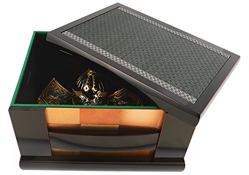 Amazon | 人形屋ホンポ 五月人形 着用 兜収納飾り 兜飾り 平安義正作