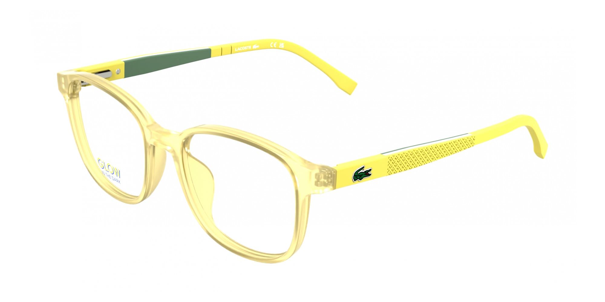 Lacoste L3667 747 TRANSPARENT LEMON LUMI 46/16/130 ramka na okulary dla dzieci
