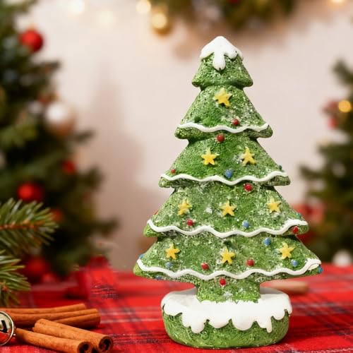Centres de table de Noël pain d'épice anti-miettes durable