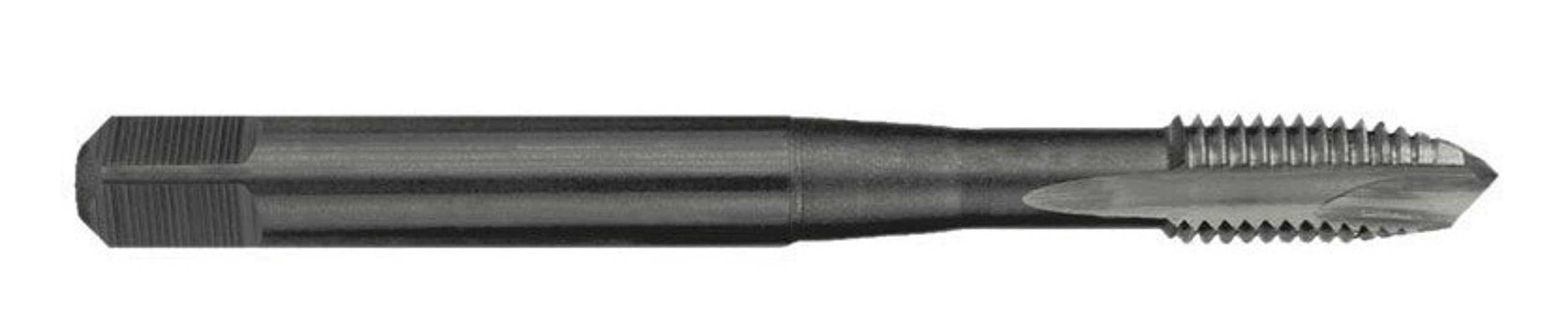 Ruko HSSE-Co 5 Machine Tap, DIN 371, Ground, Black Finish, M8 x 1.25 mm Nominal Thread Size, 90.0 mm Length, R232080VA