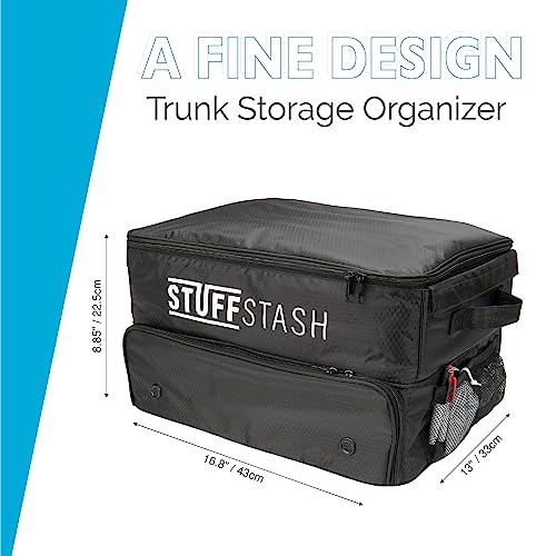 image for STUFFSTASH Golf Trunk Organizer for Car – Rigid, Won’t Collapse | 