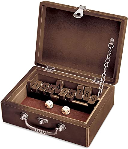 WE Games Shut the Box de madera para mejorar el cálculo mental infantil sin usar pantallas