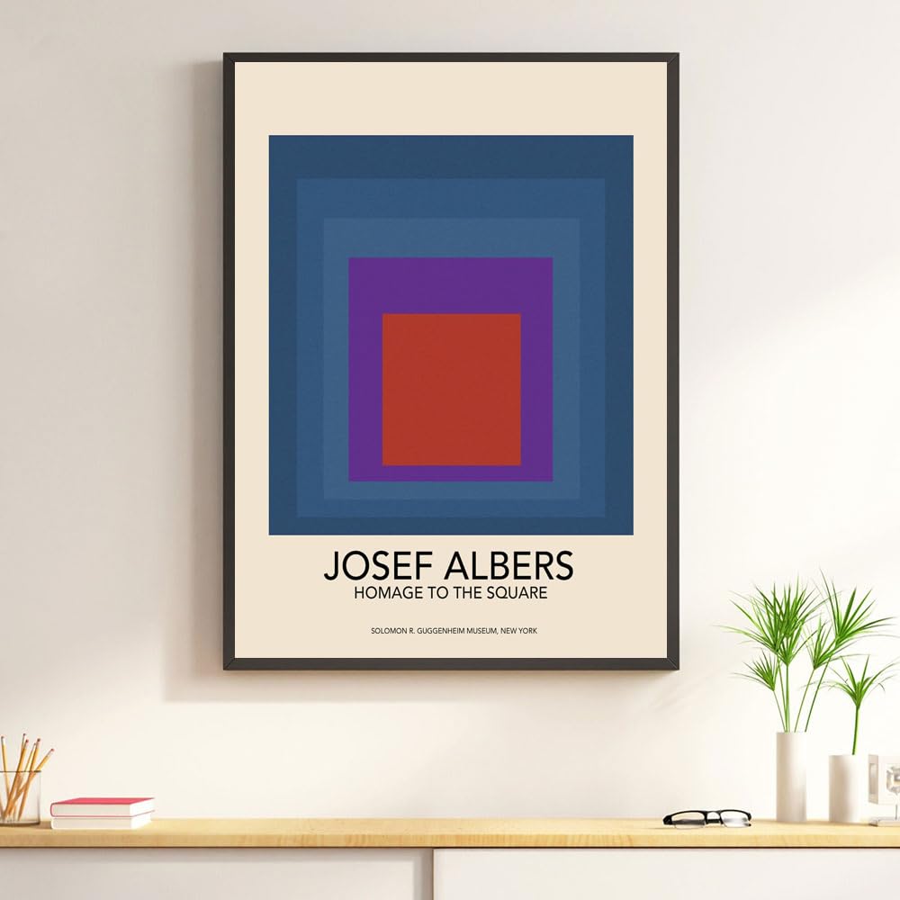 Study for Homage/ジョセフ　アルバース/額装ポスター Amazon.co.jp: ポスター ジョセフ アルバース Study for Homage to the