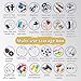 Organizer Box, pocket organizer, Small Portable Box, Pill organizer Transparent, Storage Case for Screws/Nuts/Bolts, Nails, Washers/Snap Rings/Paper Clips/Fuses/Buttons/Pins, Beads, Jewelry, Pack-3