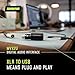 Shure MVX2U XLR-to-USB Interface with Headphone Jack, 60dB Gain, Zero-Latency Monitoring, 48V Phantom Power, ShurePlus App, USB-C Cable