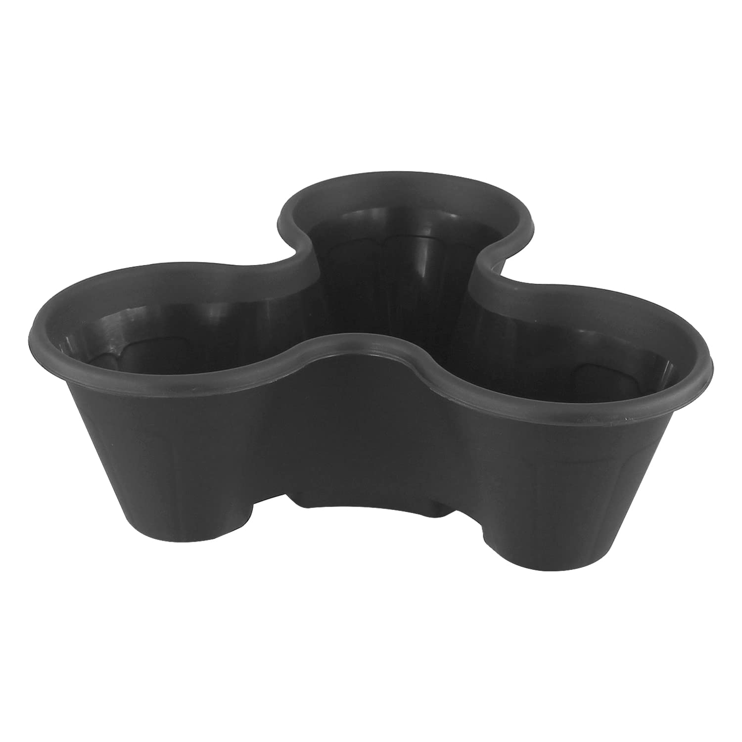 Agp Advanced Global Productions 1 X Black Stackable Strawberry Planter – Tiered Vertical Garden Pots For Herbs, Flowers & Vegetables – Space-Saving Planter For Patio, Balcony & Garden – Indoor & Outdoor | Black, 1-Tier