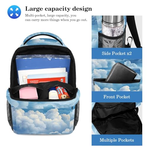 Sac d'école de grande capacité multicolore pour organiser les grands classeurs A4