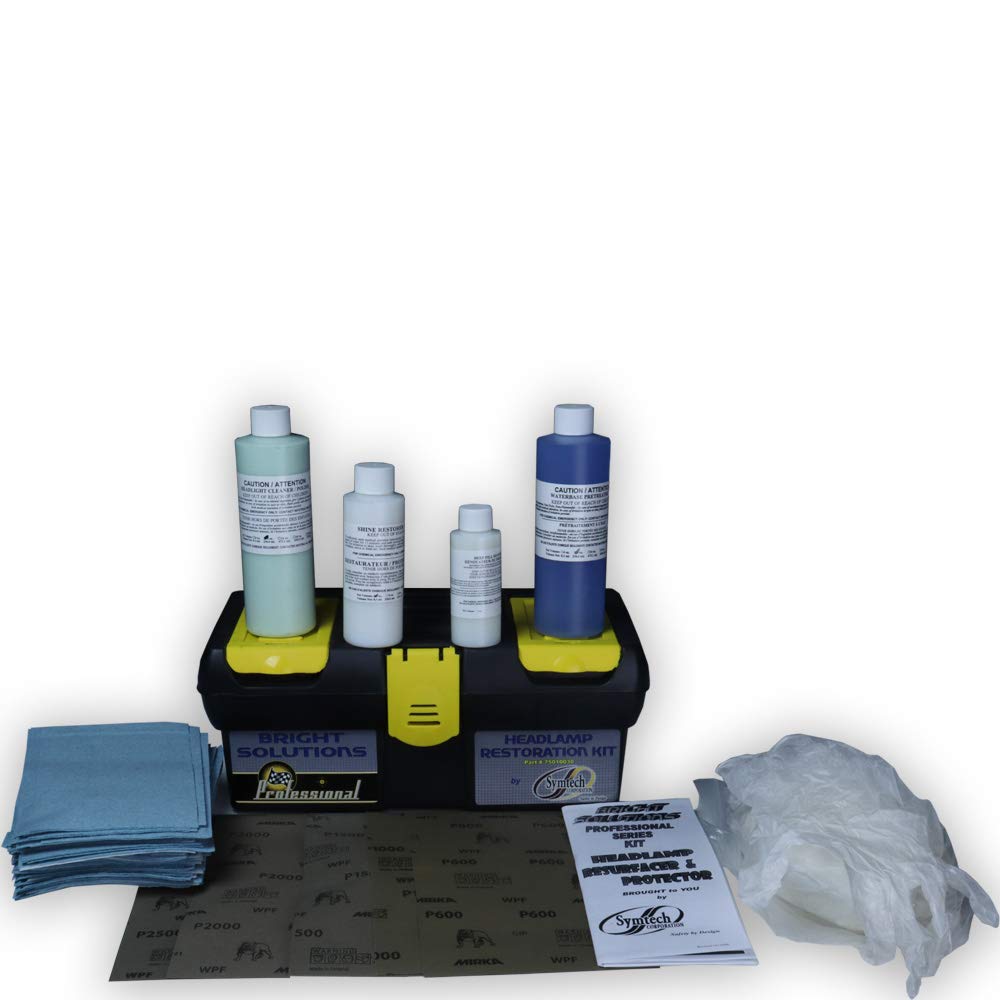 Detail King Professional Series Headlight Restoration Kit - Seals Headlamps to Restore & Preserve The Look for Years