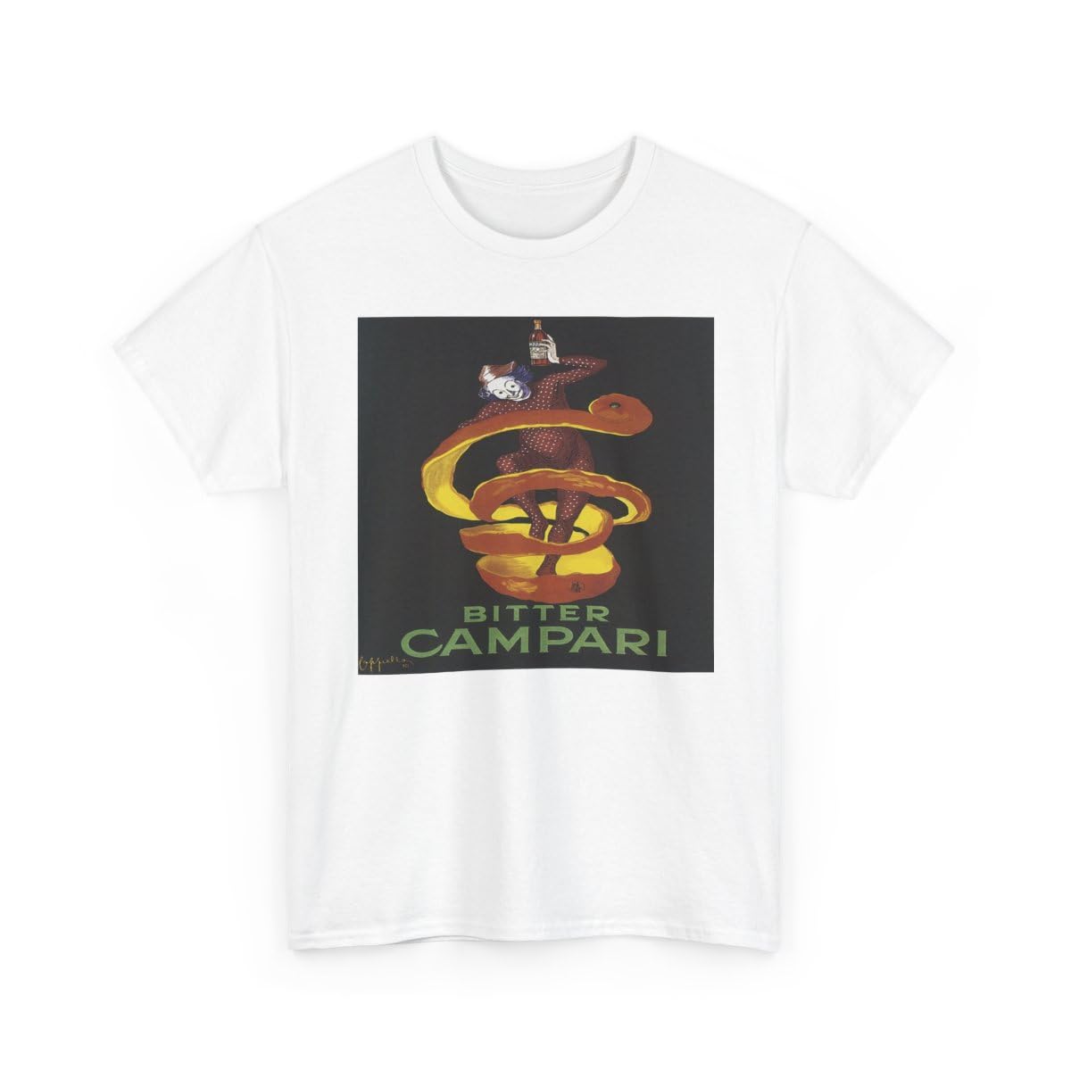 Vintage Bitter Campari European Art Advertising Poster