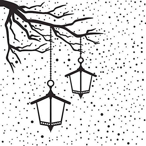 Nellie Snellen Christmas Scene with Lantern EFE028