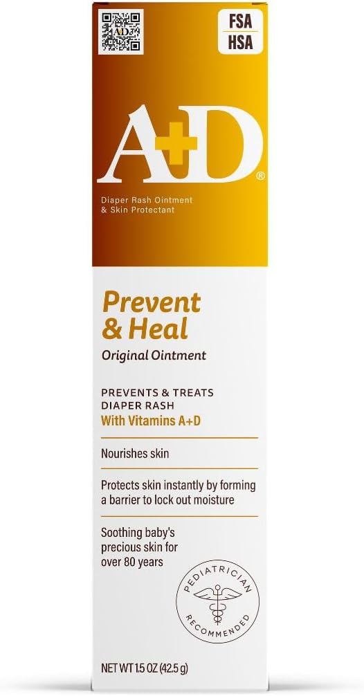 Original Diaper Rash Ointment, Baby Skin Protectant With Lanolin And Petrolatum, Seals Out., 1.5 Ounce
