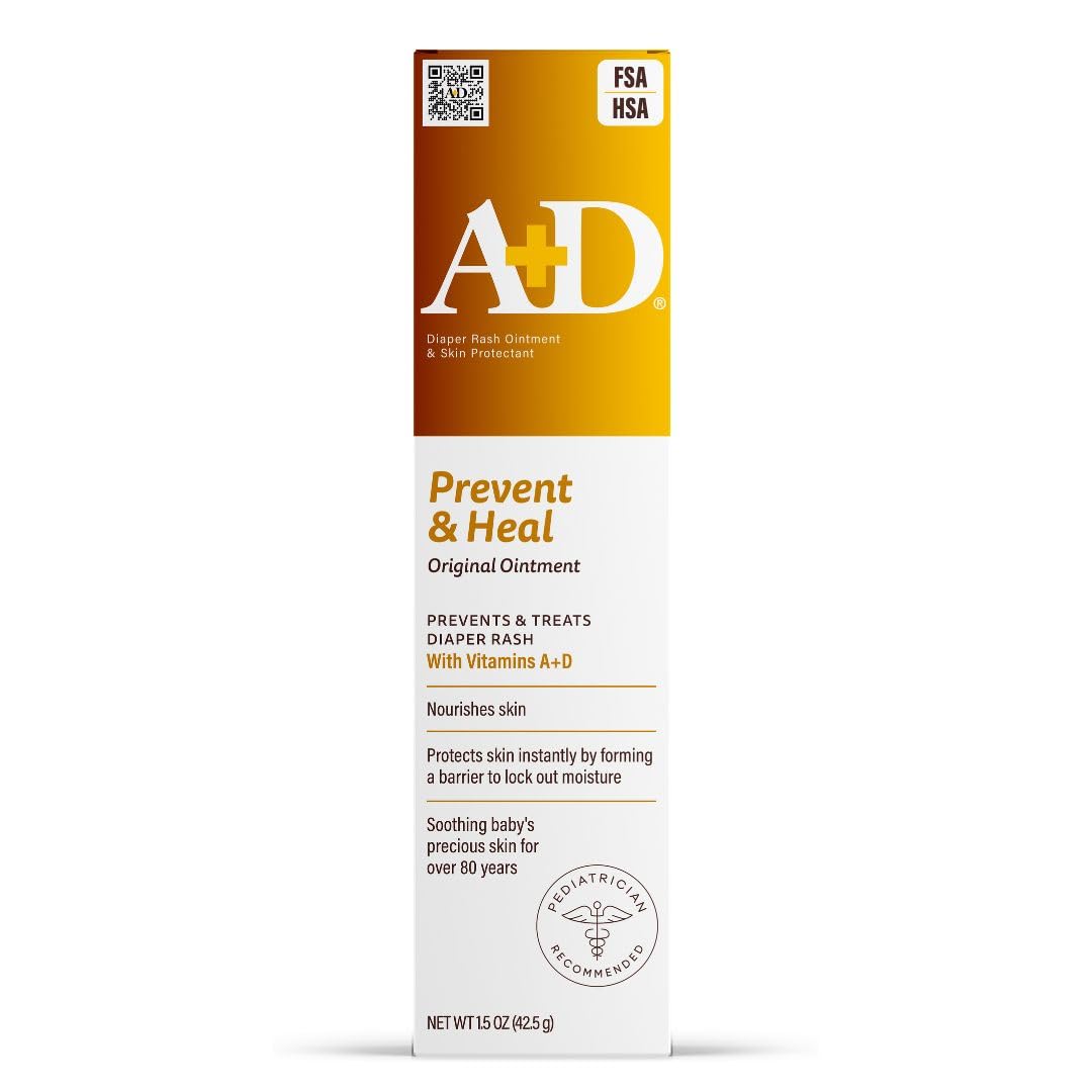 A & D Diaper Rash Ointment & Skin Protectant, Original 1.5 oz by A & D-image-38