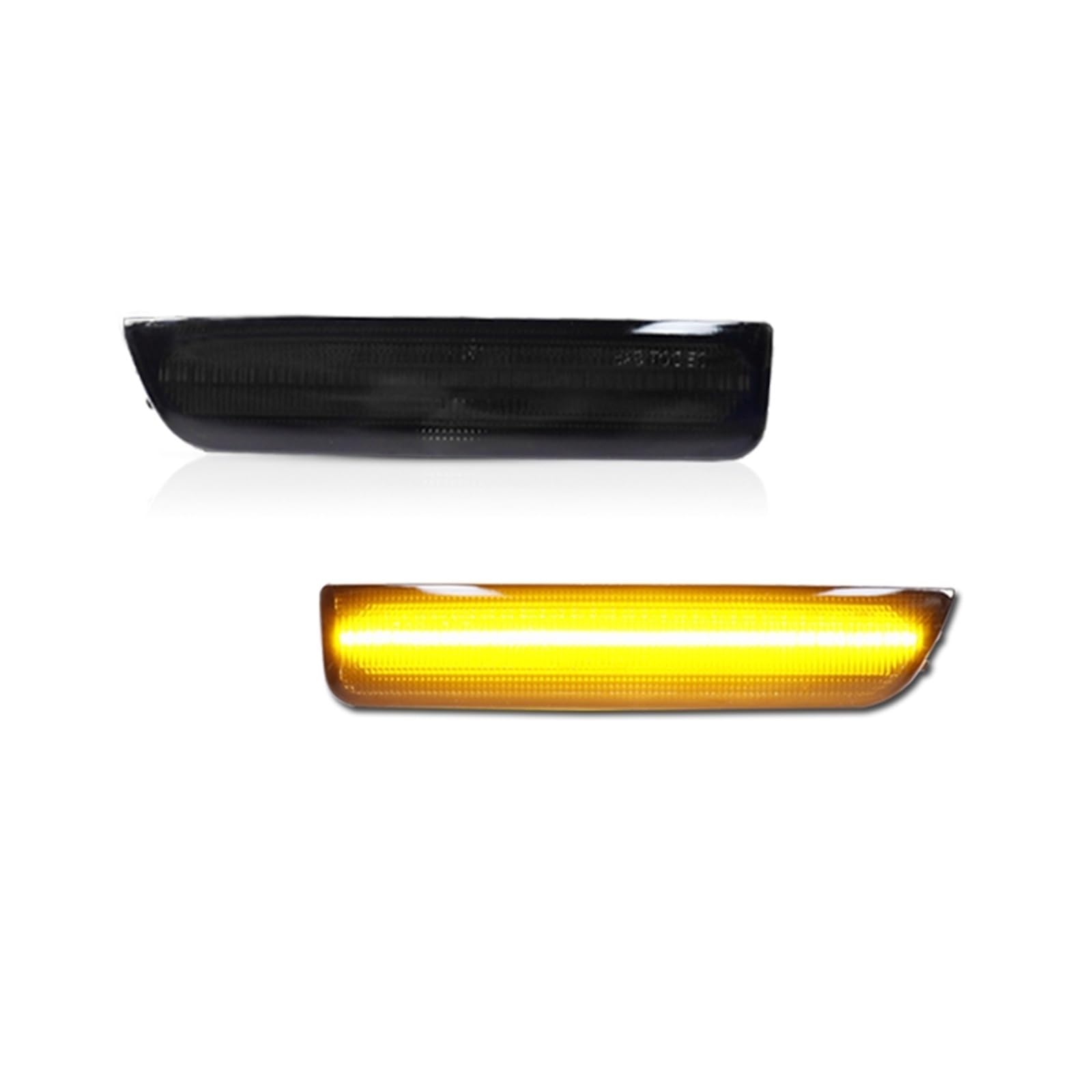 Indicatore Laterale Per VW Per Passat 2001 2002-2005 Anteriore Ambra Bianco Posteriore LED Rosso Paraurti Auto Indicatori Direzione Laterali Luce Indicatore Direzione Auto