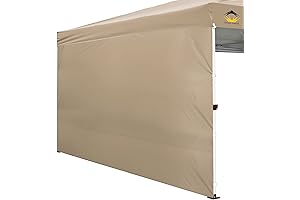 Crown Shades Beige Sidewall for Pop-Up Canopy Tents, 1 Pack