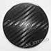 Produktbild 2x 82mm Emblem Folie Carbon schwarz