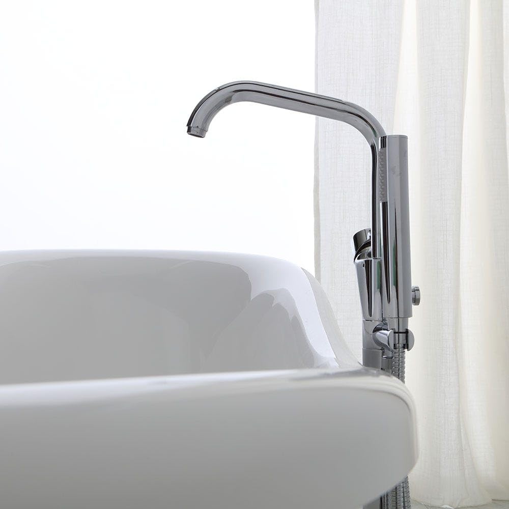 Kiamami Valentina - Vasca Stile Classico Freestanding Con Piedini Argento | Romantica
