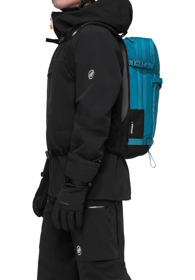 Mochila Deportiva Nirvana 18L Mammut Azul Negro miniatura 3