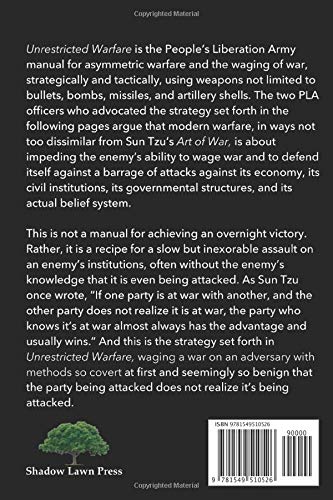 Unrestricted Warfare: China's Master Plan to Destroy America
