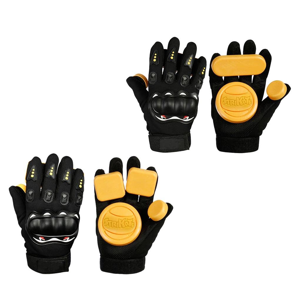 1 Paire de Gants de Longboard 4,33 Pouces Slider Gants de Patinage Garde de Sécurité
