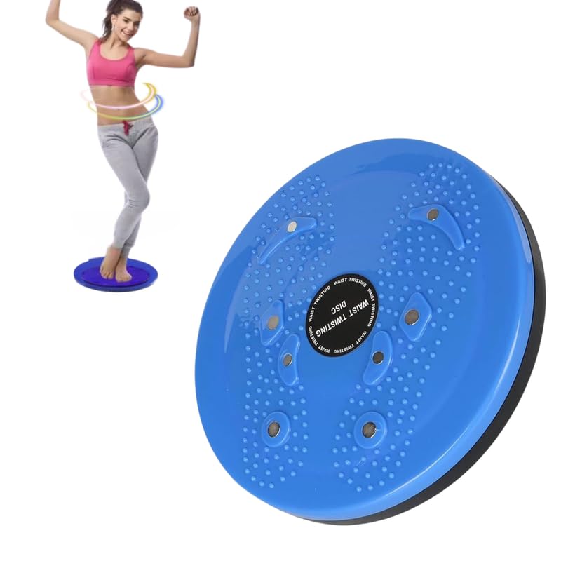 Drumstone 𝟏𝟓-𝐘𝐞𝐚𝐫 𝐖𝐚𝐫𝐫𝐚𝐧𝐭𝐲 Portable Tummy Twister for Weight Loss & Figure Toning | Acupressure Twisting Disk for Men & Women | Home Workout Fitness Tool for Slimming – Multicolor-image-26