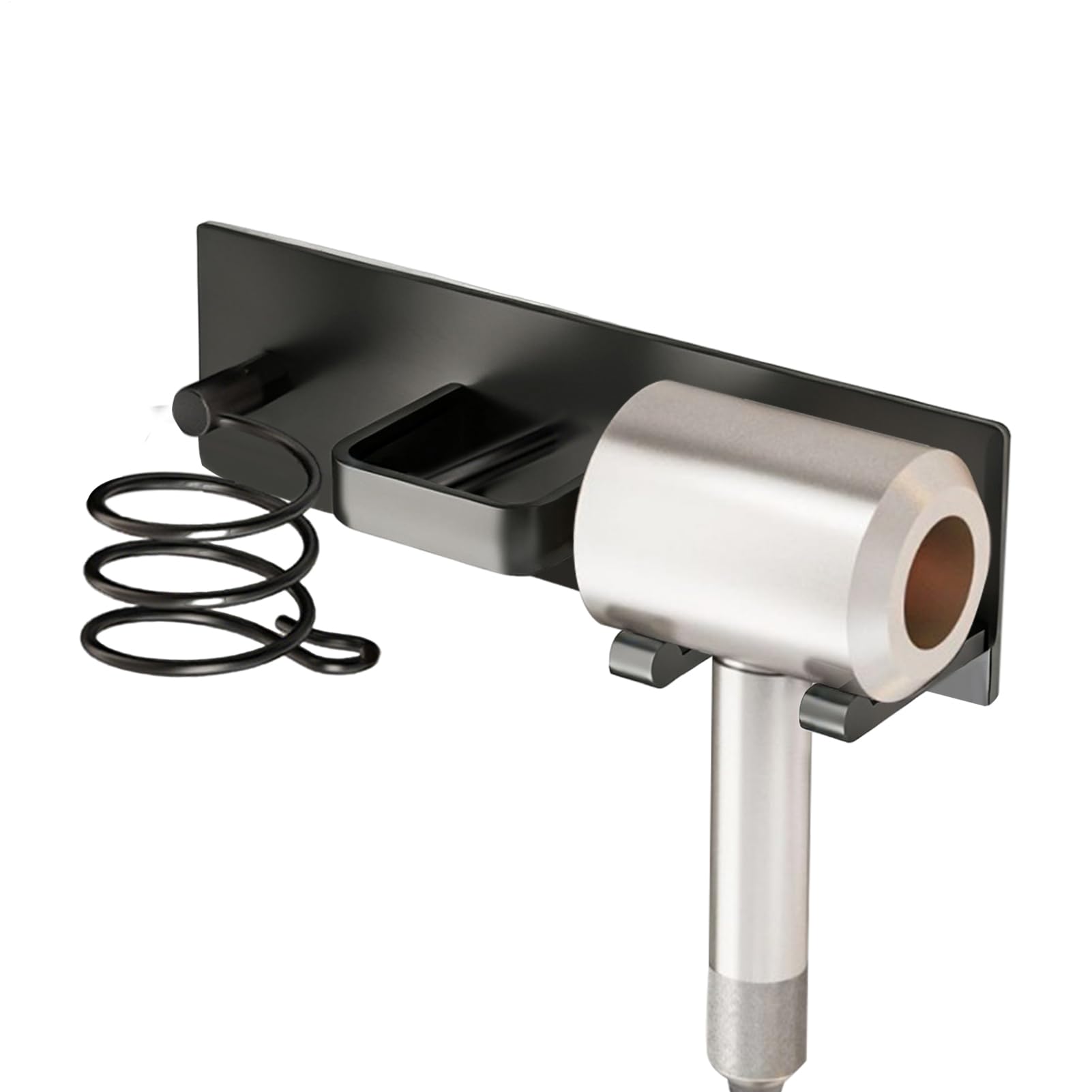 Organisateur vertical avec porte pour outils coiffure lisseur et sèche-cheveux de salle de bain