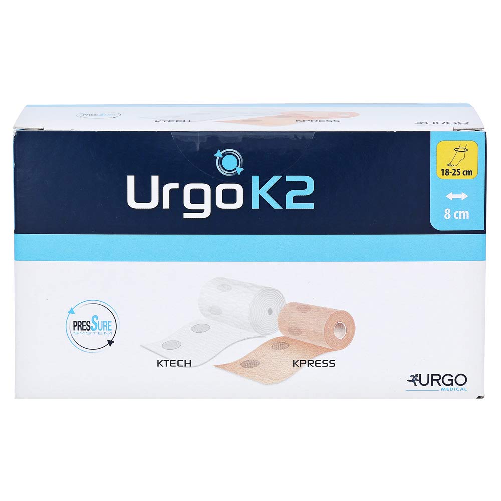 URGOK2 Kompr. SYST. 8 cm Knöchelumf 18 – 22 cm, 1 piece