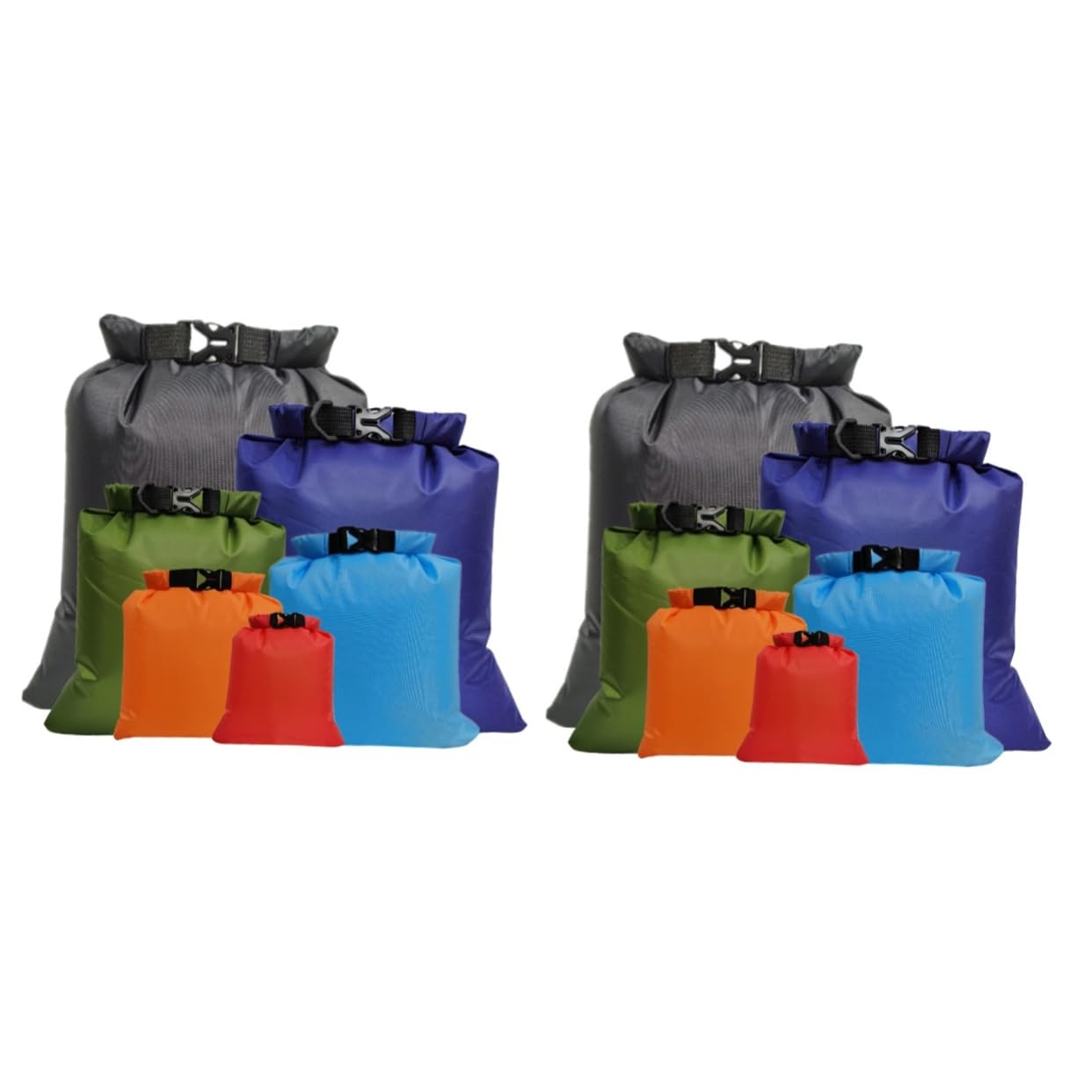 HANABASS 2 Set Sacche Impermeabili Per Attività All Borse Rafting E Kayak Per E Sport Acquatici Diverse Per Esigenza 6 * 2