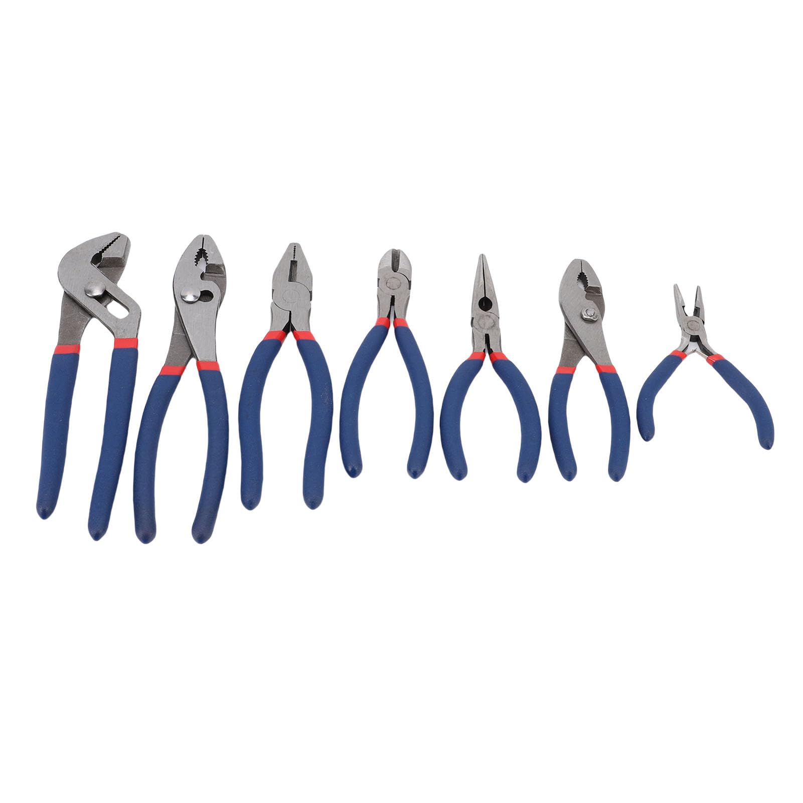 Pince Multiprise 7 Pièces avec Poignée Ergonomique pour le Confort
