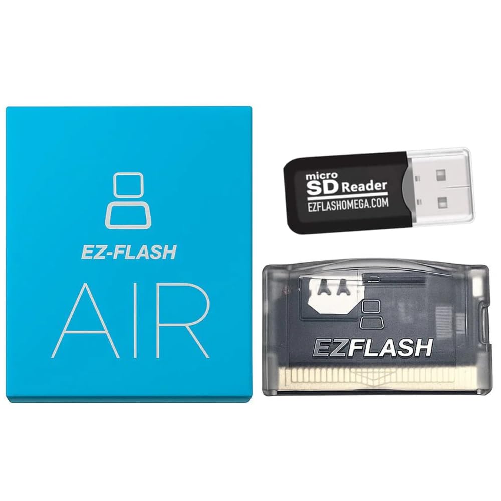 EZ Flash Omega Black Transparent Edition GBA NDS NDSL (Black Transparent)