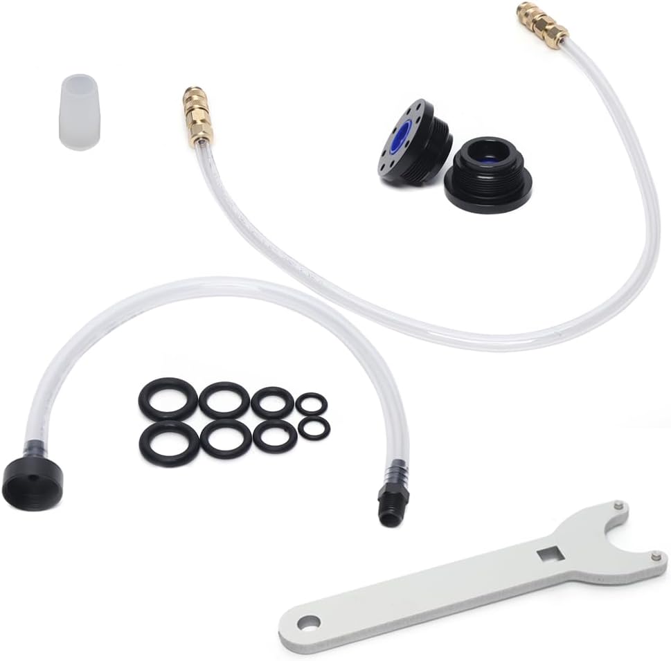 Fits for Seastar HS5157 Front Mount Hydraulic Steering Cylinder Seal Kit& Bleed Kit
