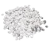 Shanbor Belly Dance Costume Coins, Exquisite Dancing Disc for DIY Costume(Silver (Bird Coin))