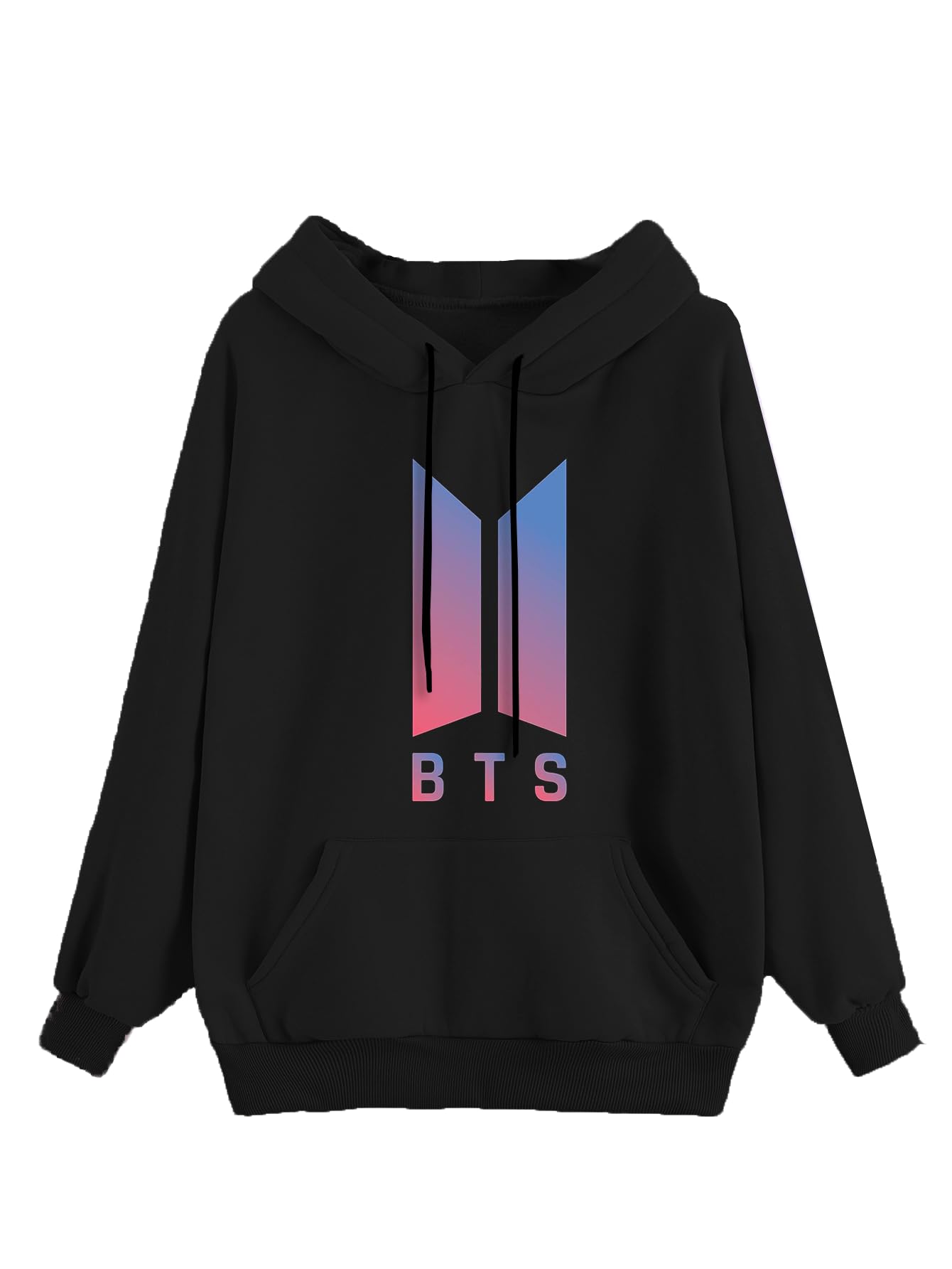 FUNKY MONKEY Women Cotton Blend Hooded Sweatshirt