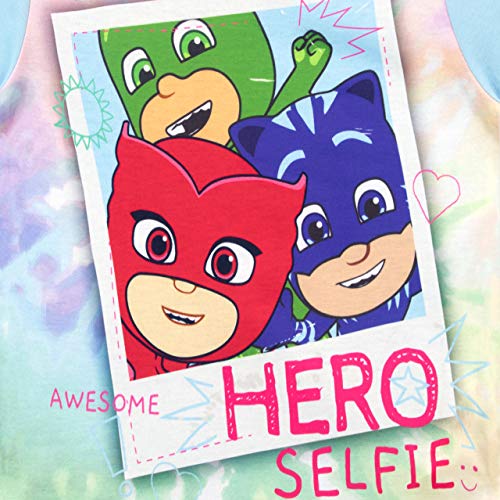 PJ Masks Pigiama a Maniche Corta per Ragazze