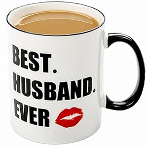 Funny Gifts for Husband-Best Husband Ever Coffee Mug, Nice birthday Motivational And Inspirational Office Gift,Husband…