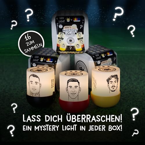 MegaLight EGGY & Friends Blind Box Spiellichter | Deutschland Fanartikel | zufällige Auswahl | 1 aus 16 zum Sammeln | wiederaufladbar… – Ansicht 2