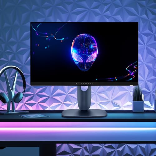 Image of Alienware AW2525HM 25 inch Gaming Monitor|FHD 320Hz Fast IPS|0.5ms GTG|NVIDIA G-Sync+AMD FreeSync Premium|Esports Grade Smooth Gameplay|Height Tilt Swivel Pivot|400nits|Sleek Black Design|DisplayPort+HDMI