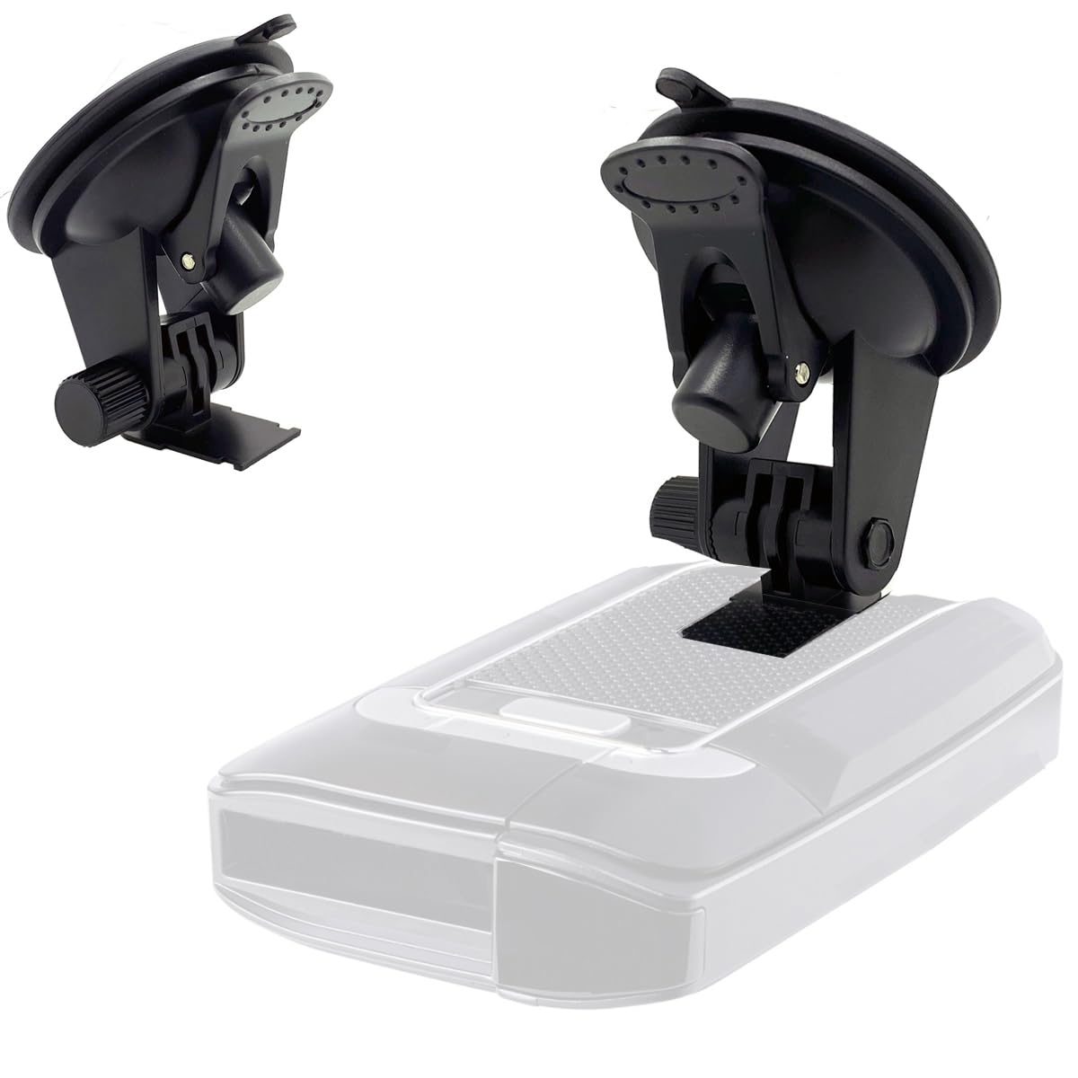 Super Suction Windshield Suction Cup Mount for Escort MAX MAX2 2/2015-2019 MAX360 Radar Detector w/Slide in Plate Connection