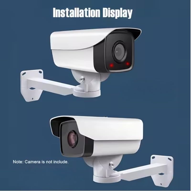Image of Heavy Duty Metal Wall Mounting Bracket /Stand 11 inch for Bullet Camera & Housing (Enclosure), Universal Indoor & Outdoor Usage, Compatible with 1MP to 12MP Resolution Camera