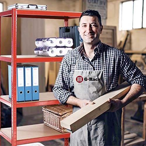 Corner Shelf: 180 x 90 x 90 x 60 - 1 Bay - Black - 5 Tier - Image 3